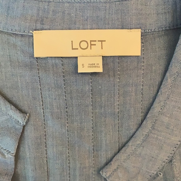 Loft split neck blouse - Picture 4 of 5